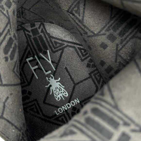 Fly London Tiel Combat Boot EU 40 US 9 Women's Leather Lace Up Platform Lug Sole - Picture 10 of 10